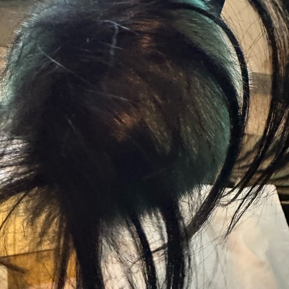 Fendi Black and White Fur Bag Charm - Picture 5 of 9